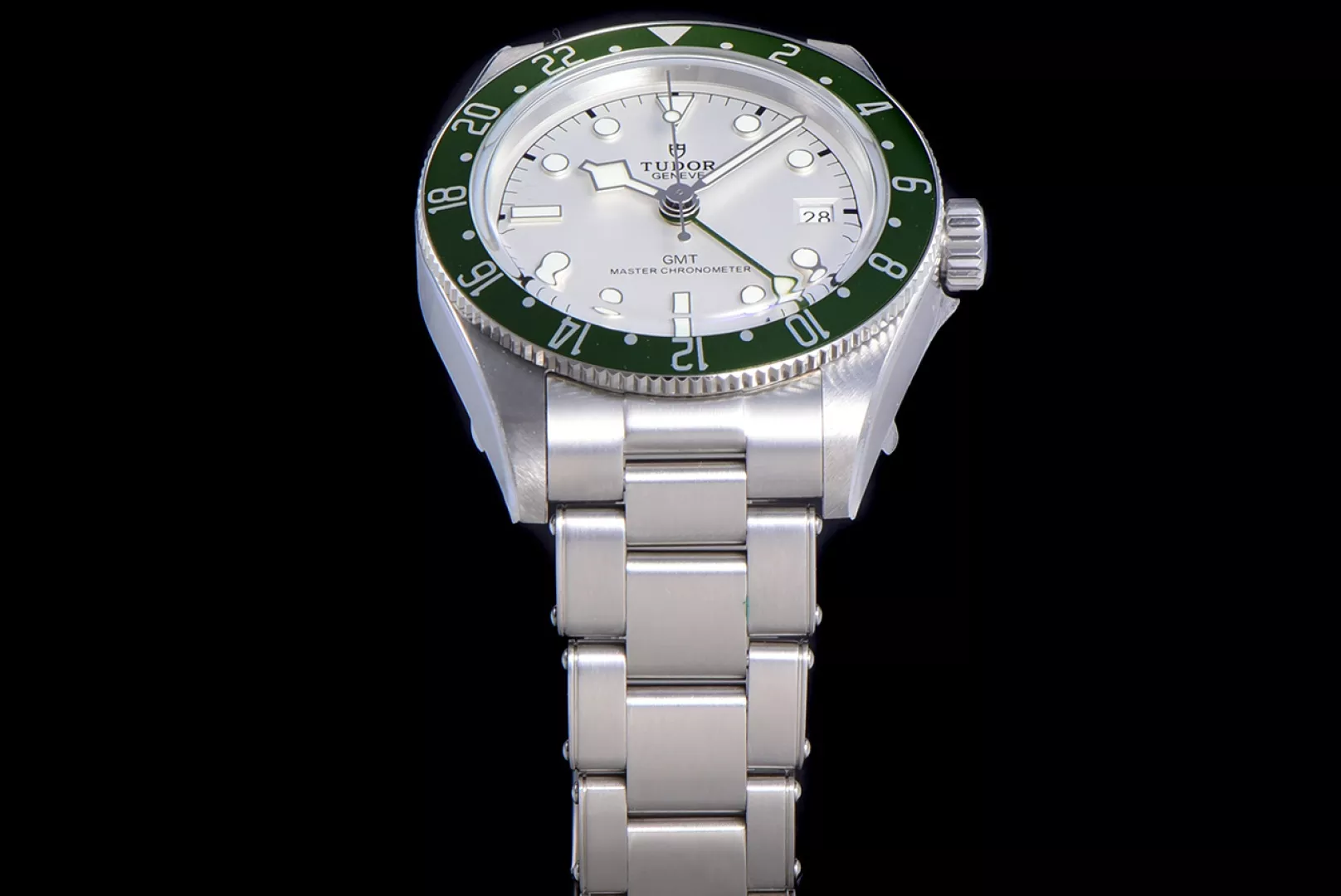 튜더 블랙 베이 1958 GMT 39mm 스테인리스 시계 상세 이미지 10