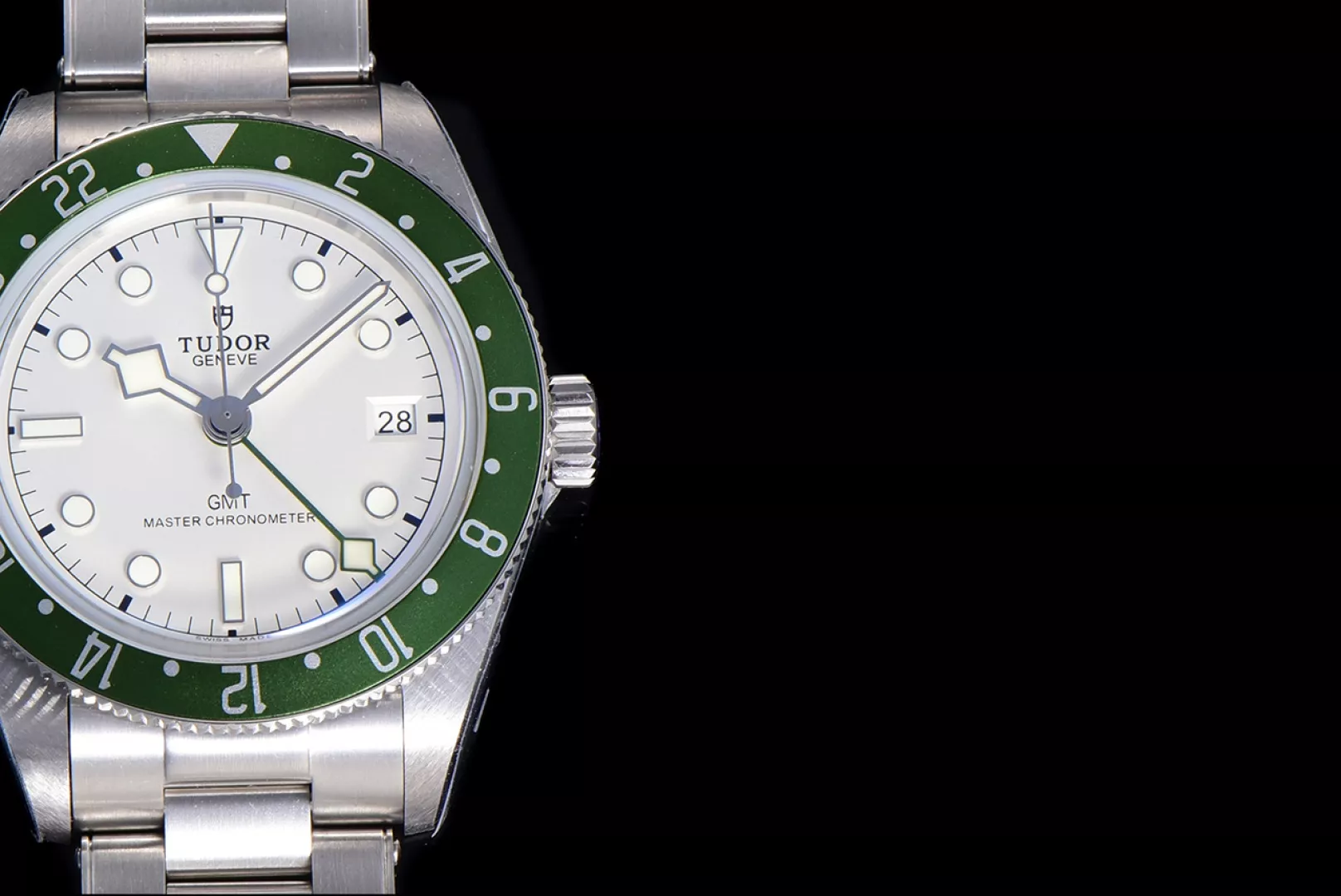 튜더 블랙 베이 1958 GMT 39mm 스테인리스 시계 상세 이미지 4