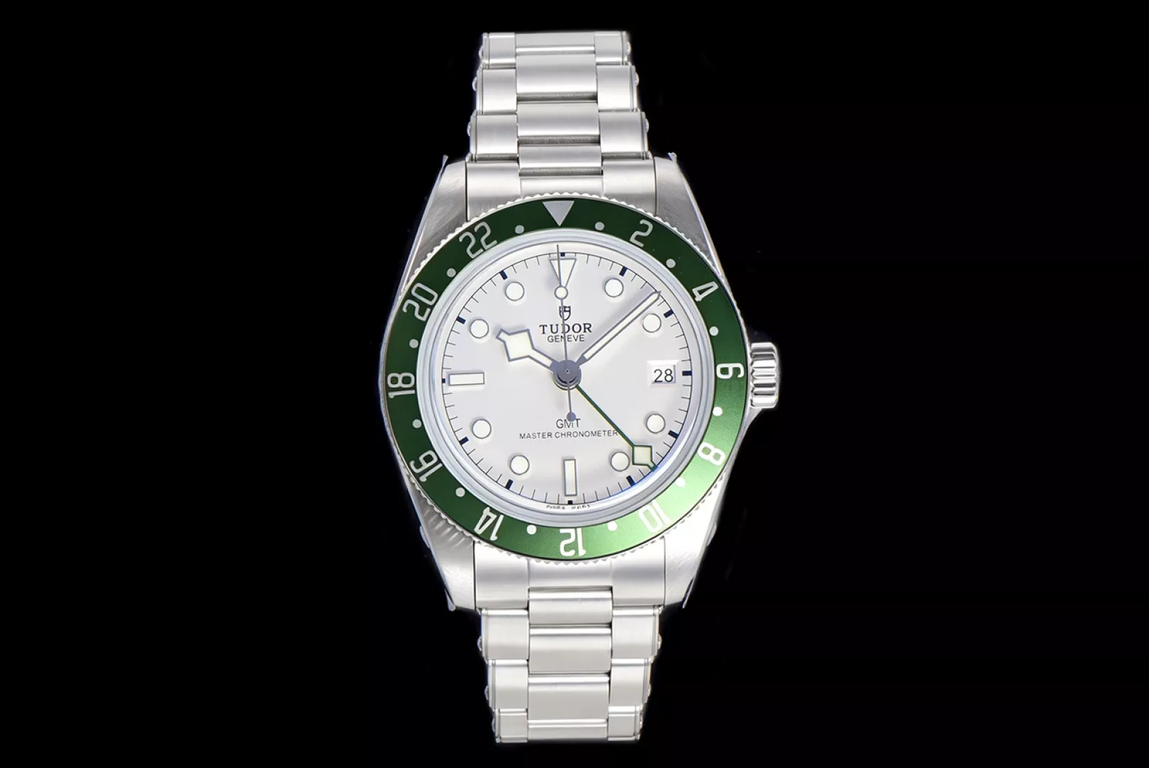 튜더 블랙 베이 1958 GMT 39mm 스테인리스 시계 상세 이미지 1