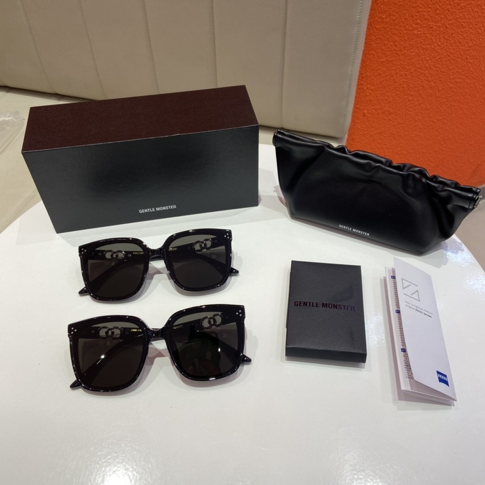 젠틀몬스터 UV400 편광 렌즈 스퀘어 선글라스