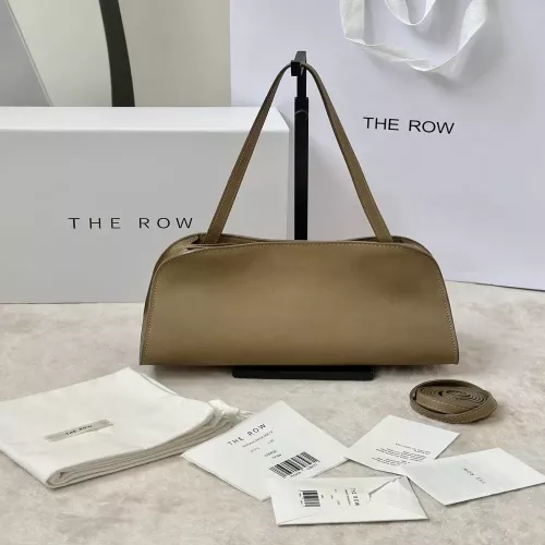 더로우 페기 마소니 새들가죽 탈부착 스트랩 숄더백