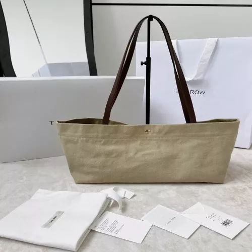 더로우 아이다호 빈티지 패브릭 배색 숄더백