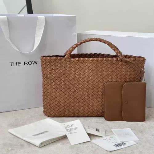 더로우 엠버 선인장 텍스처 위빙 토트백