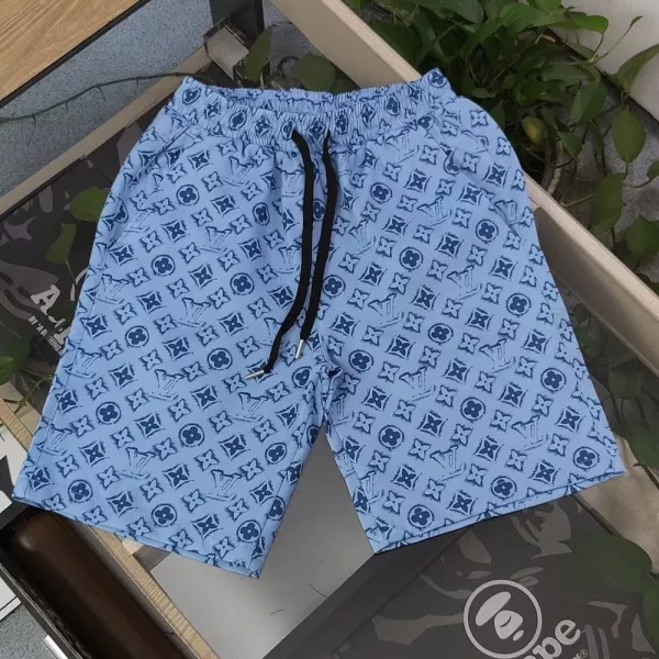 루이비통 LV 그래피티 올오버 프린트 속건 하프 팬츠
