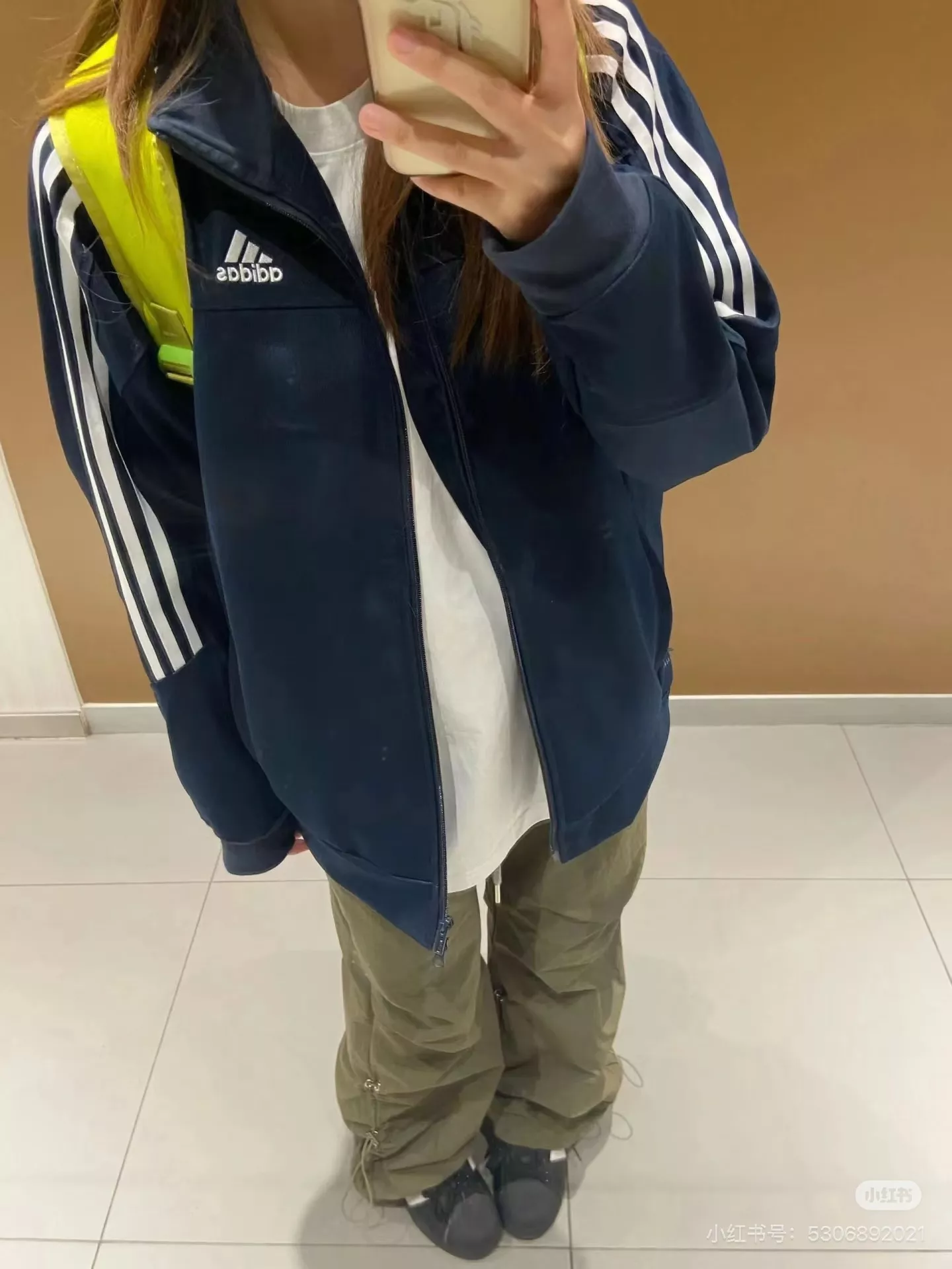 아디다스 스탠드넥 삼선 더블지퍼 재킷 상세 이미지 21
