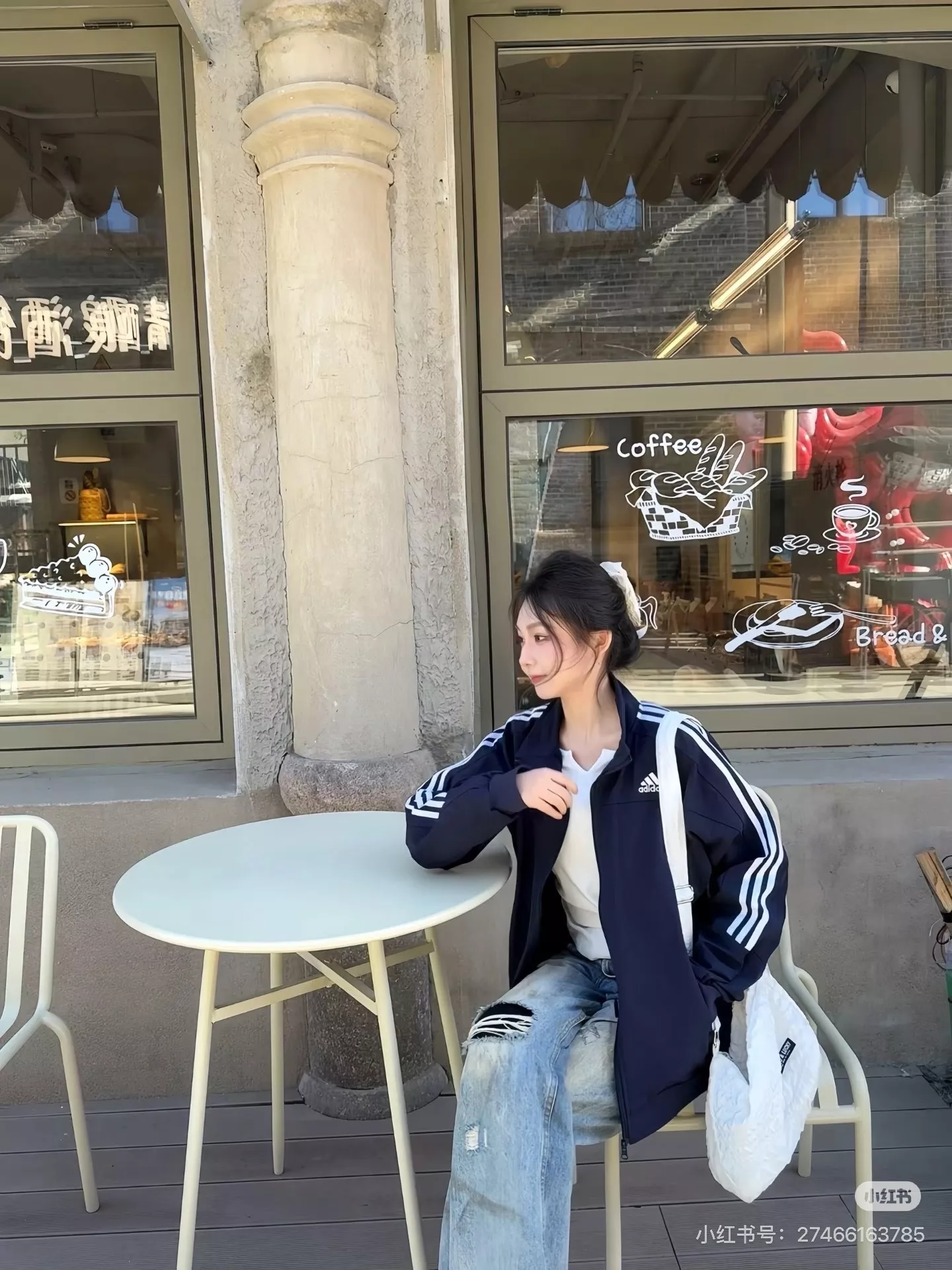 아디다스 스탠드넥 삼선 더블지퍼 재킷 상세 이미지 24