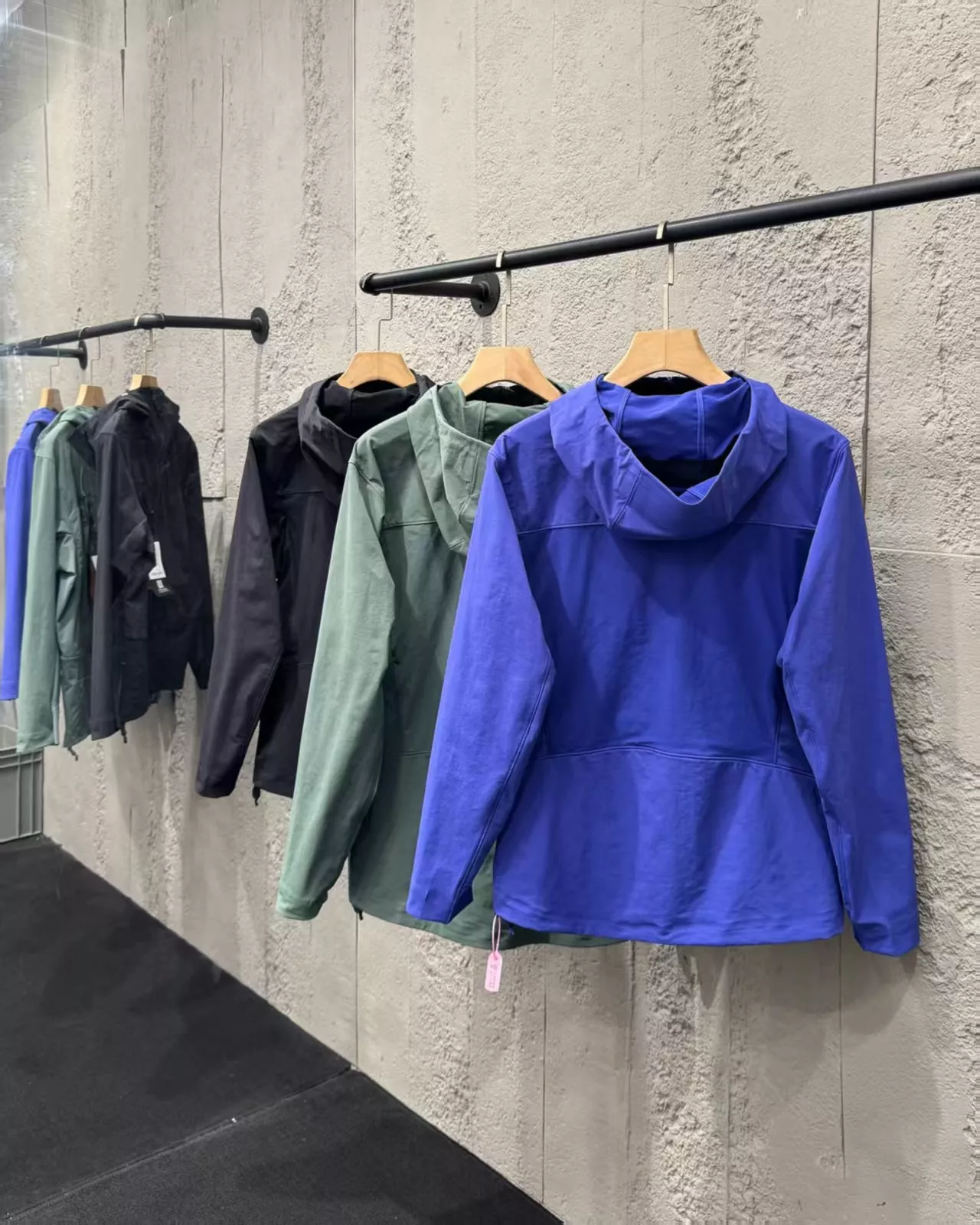 카일라스 더블 지퍼 후드 소프트쉘 재킷 상세 이미지 6