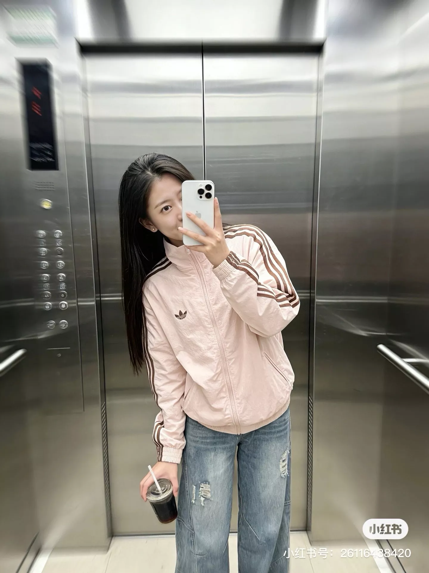 아디다스 삼선 자수 로고 스탠드넥 윈드브레이커 재킷 상세 이미지 48