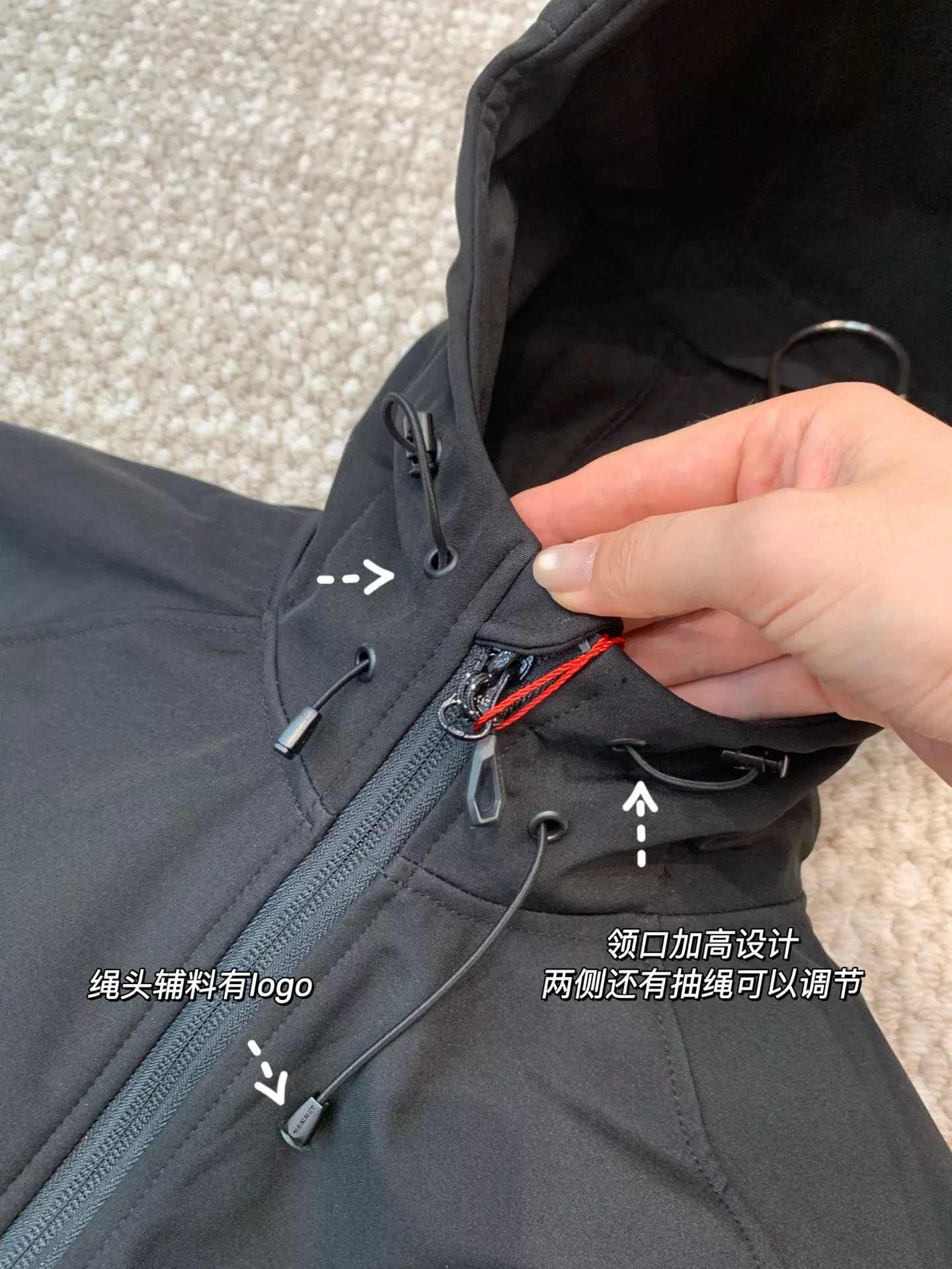 마무트 기모 안감 방수 후드 소프트쉘 재킷 상세 이미지 38