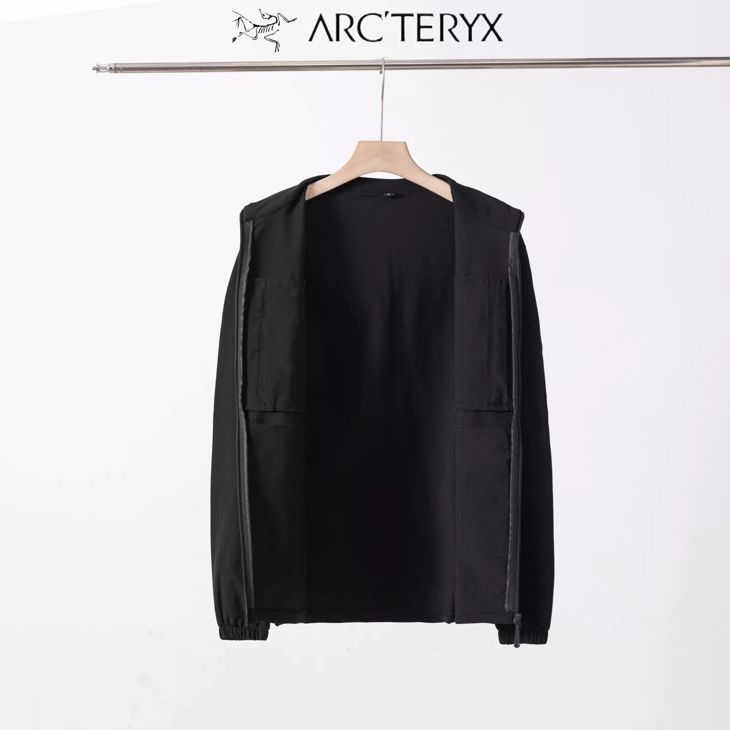아크테릭스 스탠드 칼라 루즈핏 집업 재킷 상세 이미지 6