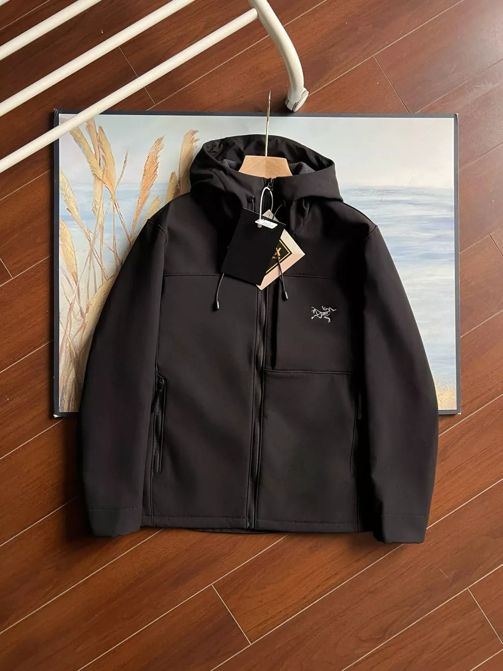 아크테릭스 감마 MX 소프트쉘 플리스 후드 재킷 상세 이미지 2