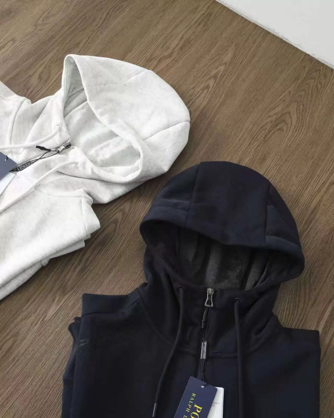 랄프로렌 반집업 로고 캥거루포켓 후드 티셔츠 상세 이미지 13