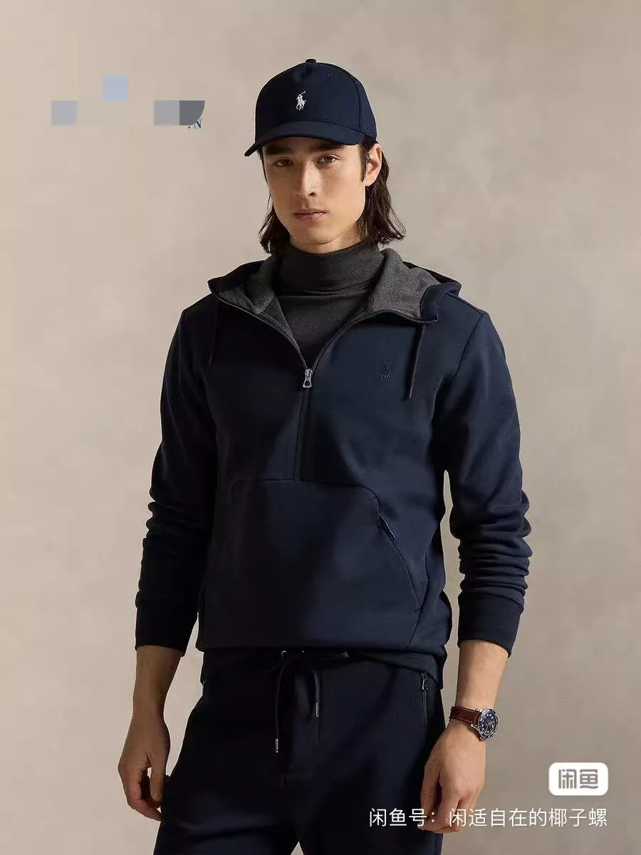 랄프로렌 반집업 로고 캥거루포켓 후드 티셔츠 상세 이미지 23