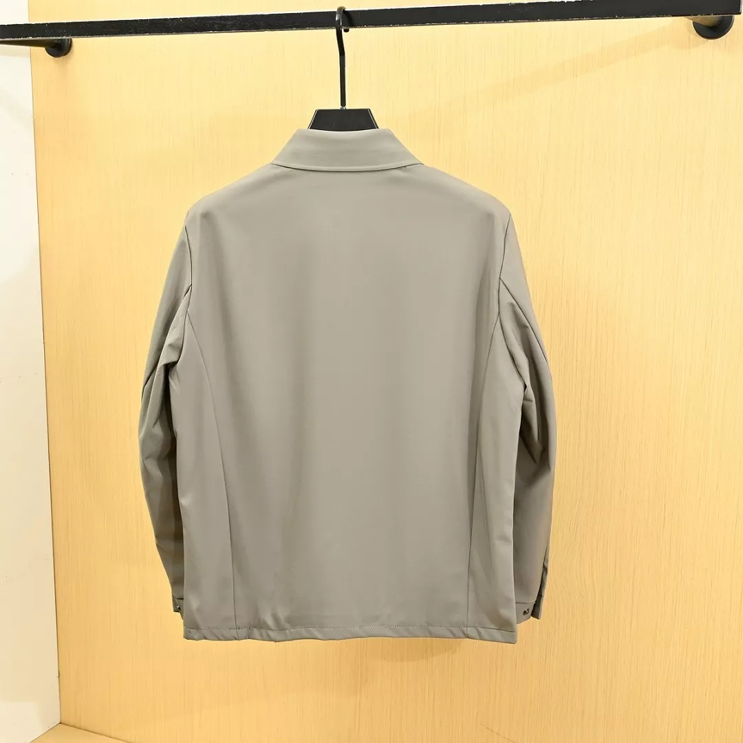 프라다 삼각 로고 경량 폴리에스터 카라 재킷 상세 이미지 7