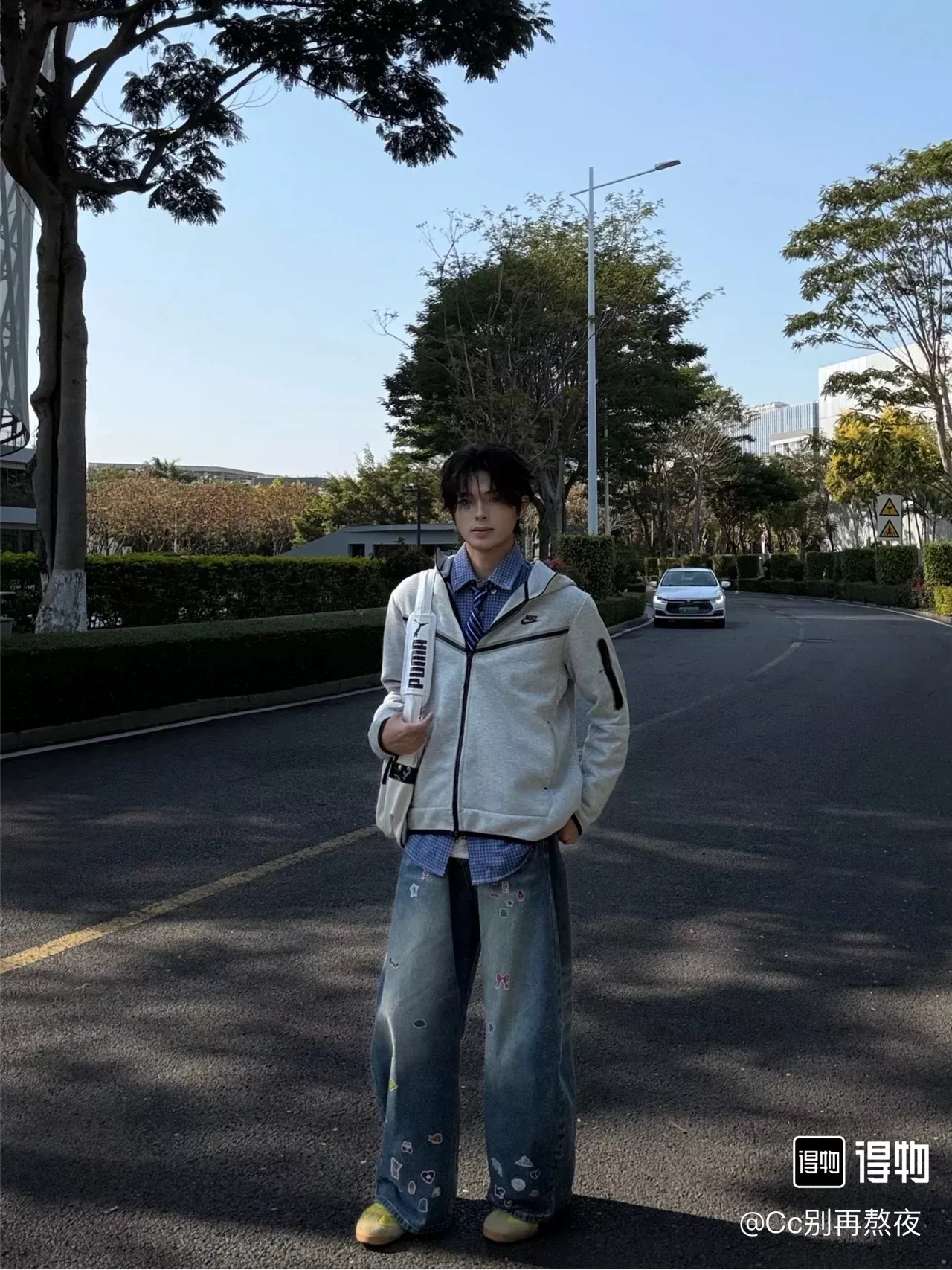 나이키 테크 플리스 배색 후드 재킷 상세 이미지 23