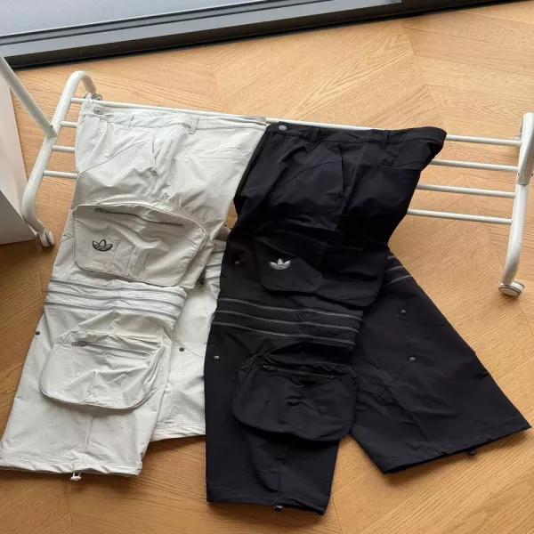 아디다스 멀티 지퍼 포켓 나일론 카고 팬츠