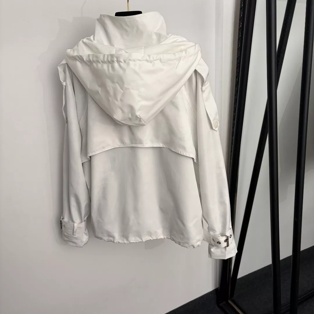 디올 더블브레스트 후드 롱슬리브 윈드 재킷 상세 이미지 7
