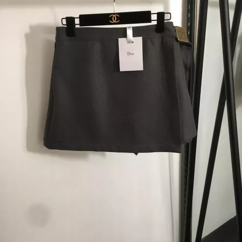 디올 MISS 금속 로고 쇼트 팬츠 스커트