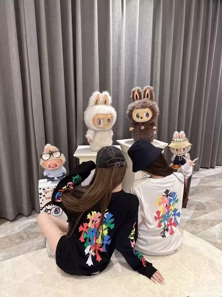 크롬하츠 컬러 크로스 포켓 프린트 긴소매 티셔츠 상세 이미지 22