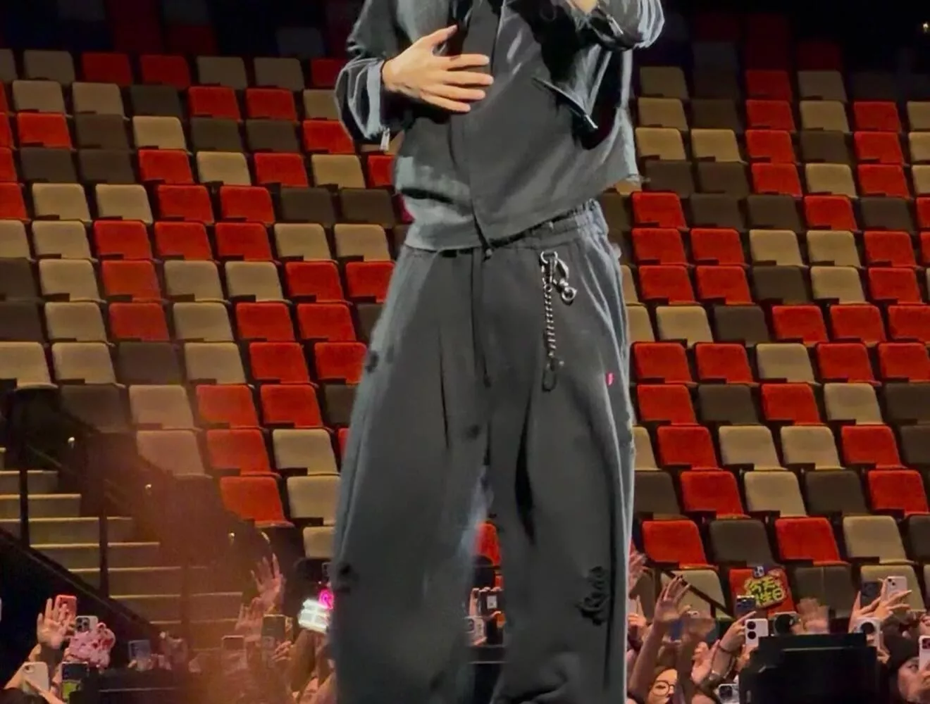 팀왕 무릎 디스트로이드 와이드 캐주얼 팬츠 상세 이미지 14