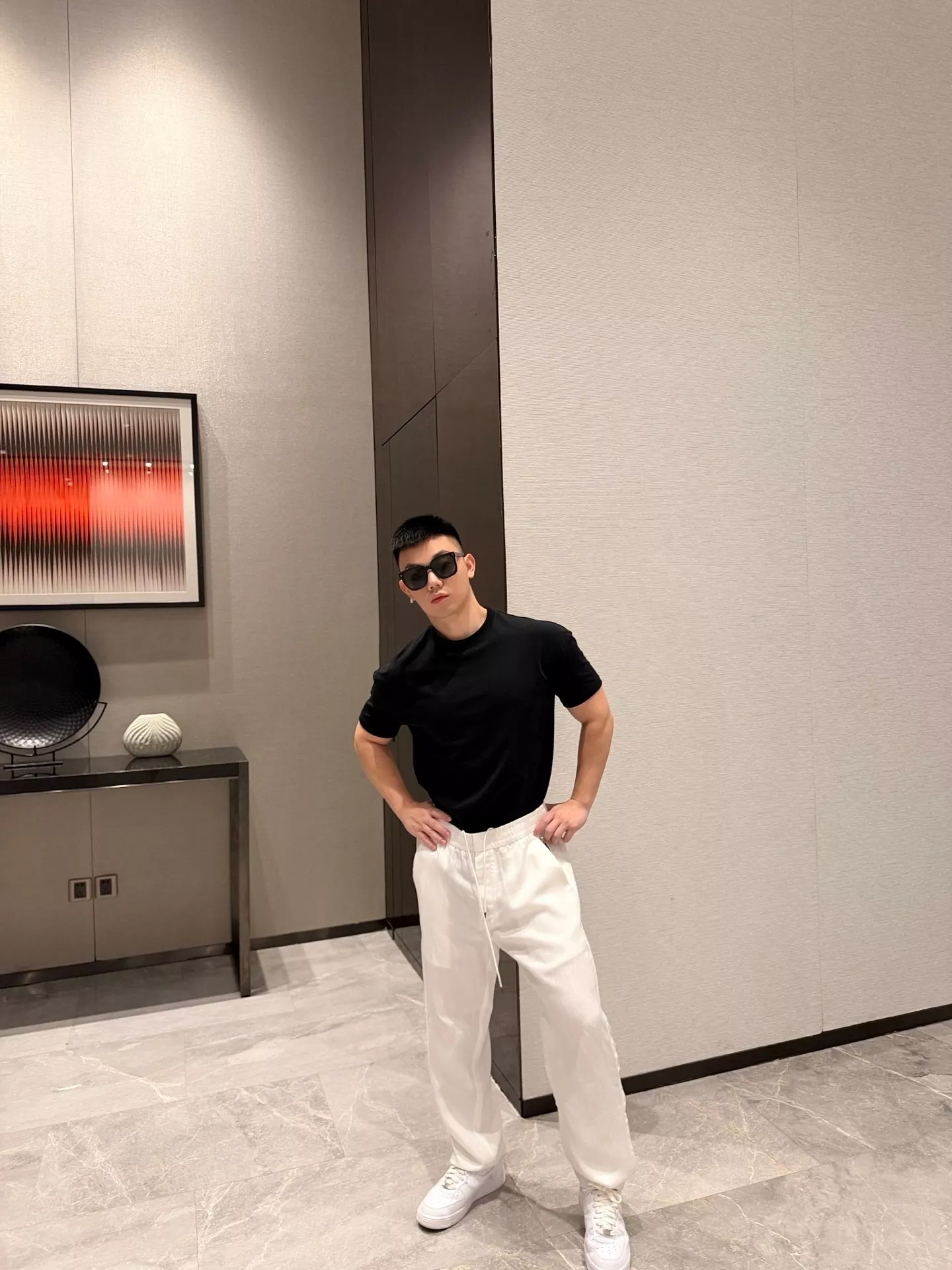 브루넬로쿠치넬리 드로스트링 헤링본 린넨 블렌드 롱팬츠 상세 이미지 13