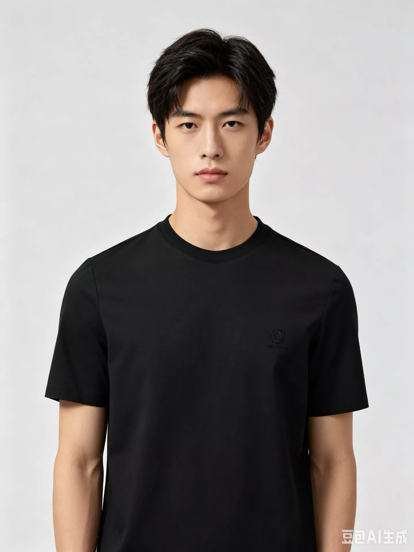 마무트 아이스 실크 흡습속건 실리콘 로고 반소매 티셔츠 상세 이미지 11