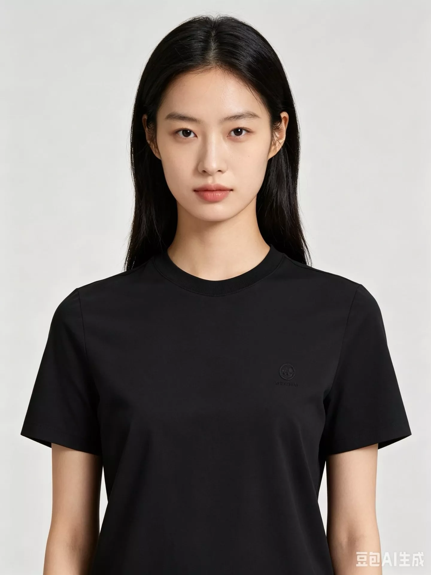 마무트 아이스 실크 흡습속건 실리콘 로고 반소매 티셔츠 상세 이미지 15