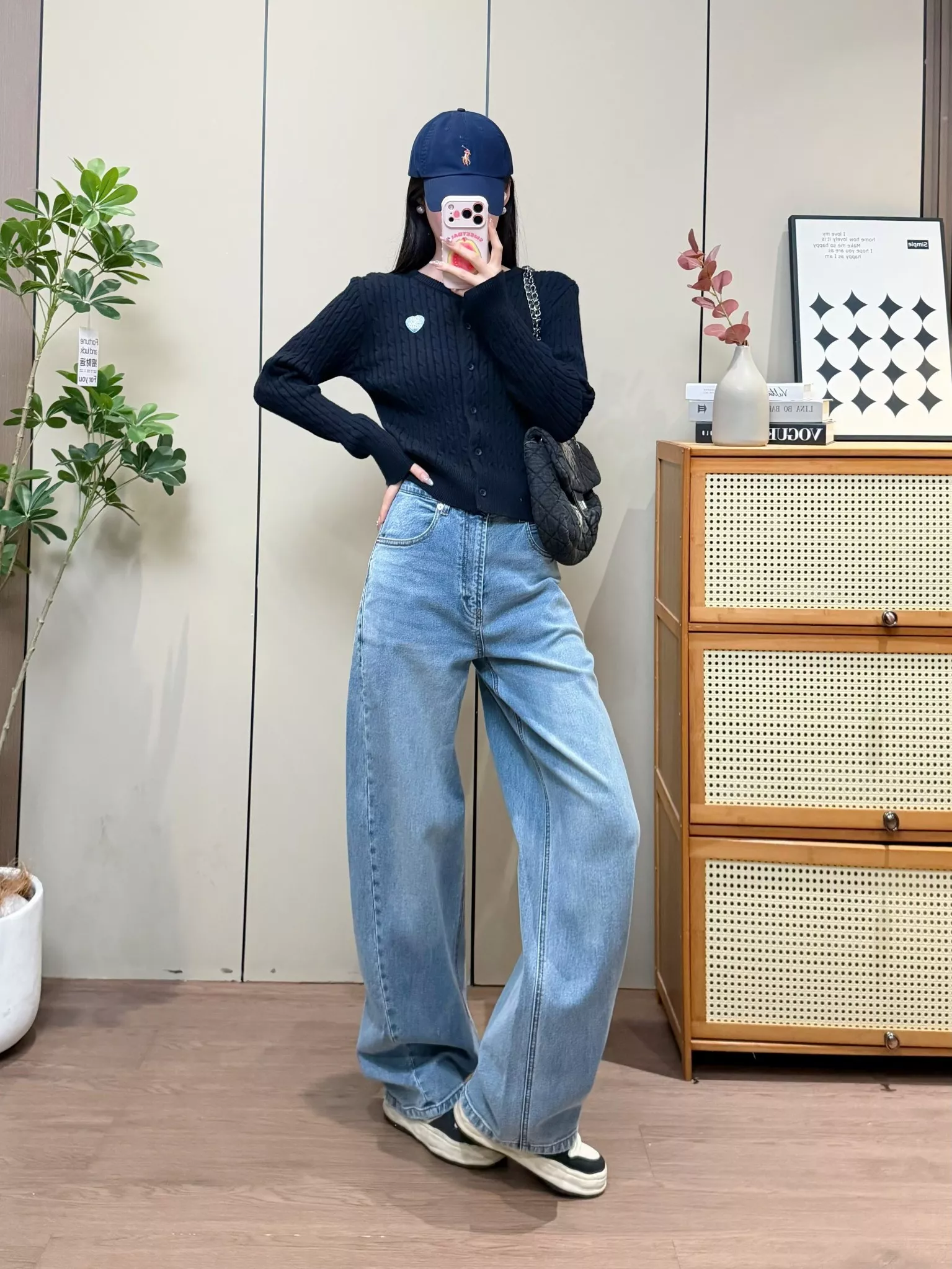 알렉산더왕 워싱 워터드롭 장식 커브드 데님 팬츠 상세 이미지 37