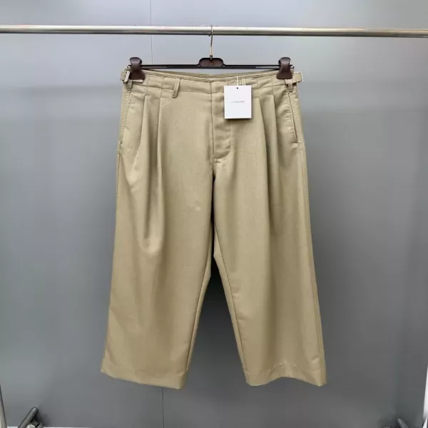 르메르 울 혼방 와이드 투턱 허리조절 슬랙스 팬츠
