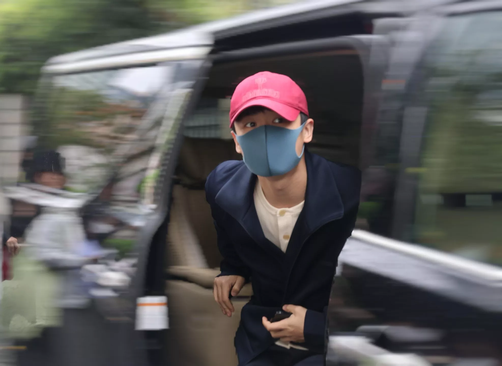 프라다 지퍼 디테일 직물 집업 재킷 상세 이미지 22