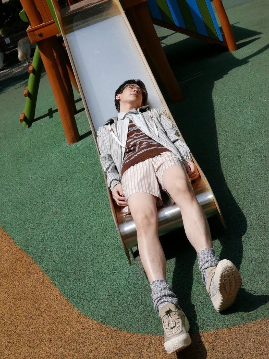 에르메스 스트라이프 후드 셔츠 재킷 상세 이미지 27