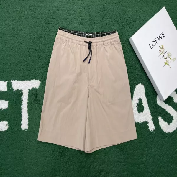 로에베 코튼 드로스트링 버뮤다 쇼츠
