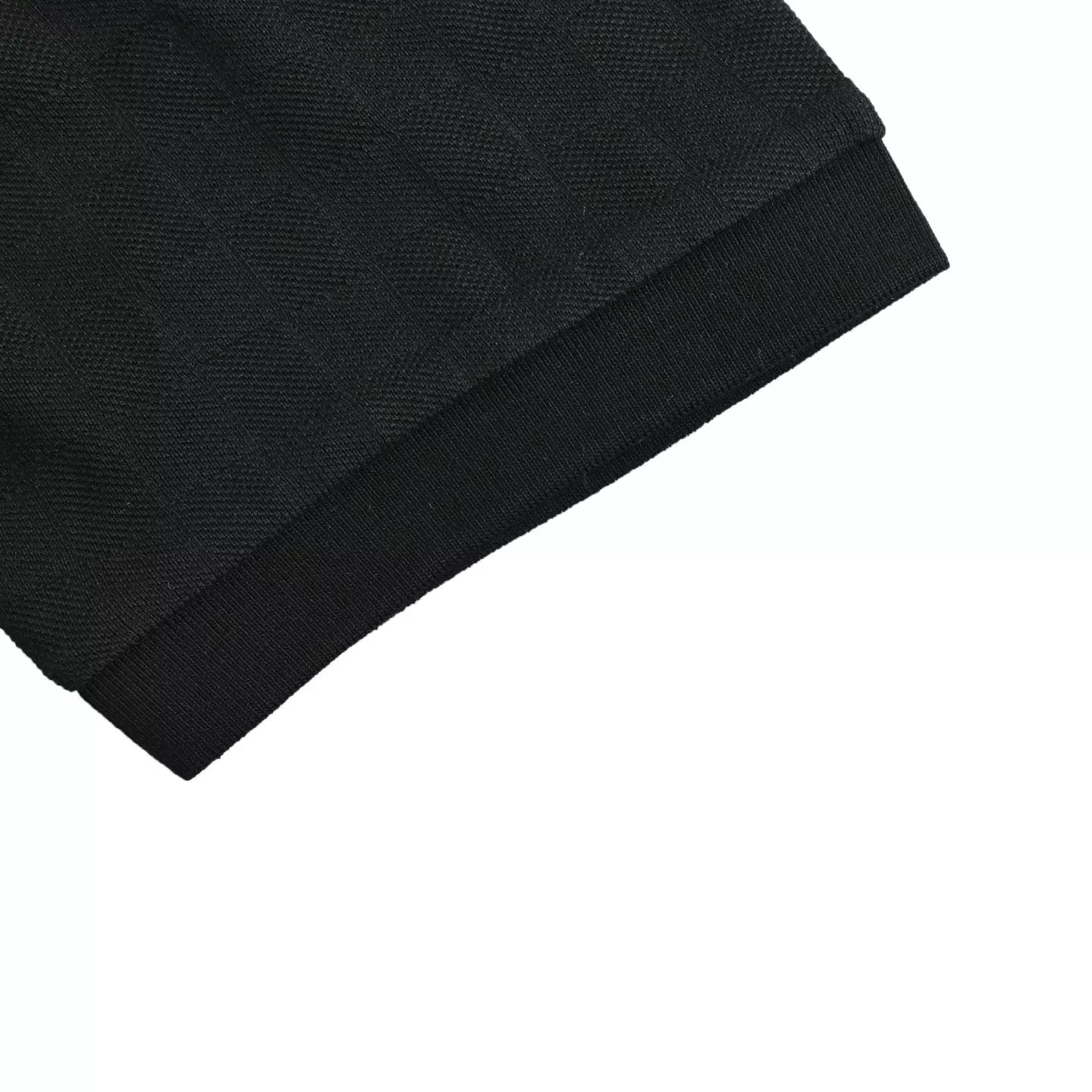 루이비통 진주 버튼 체크 자수 반소매 폴로 티셔츠 상세 이미지 9