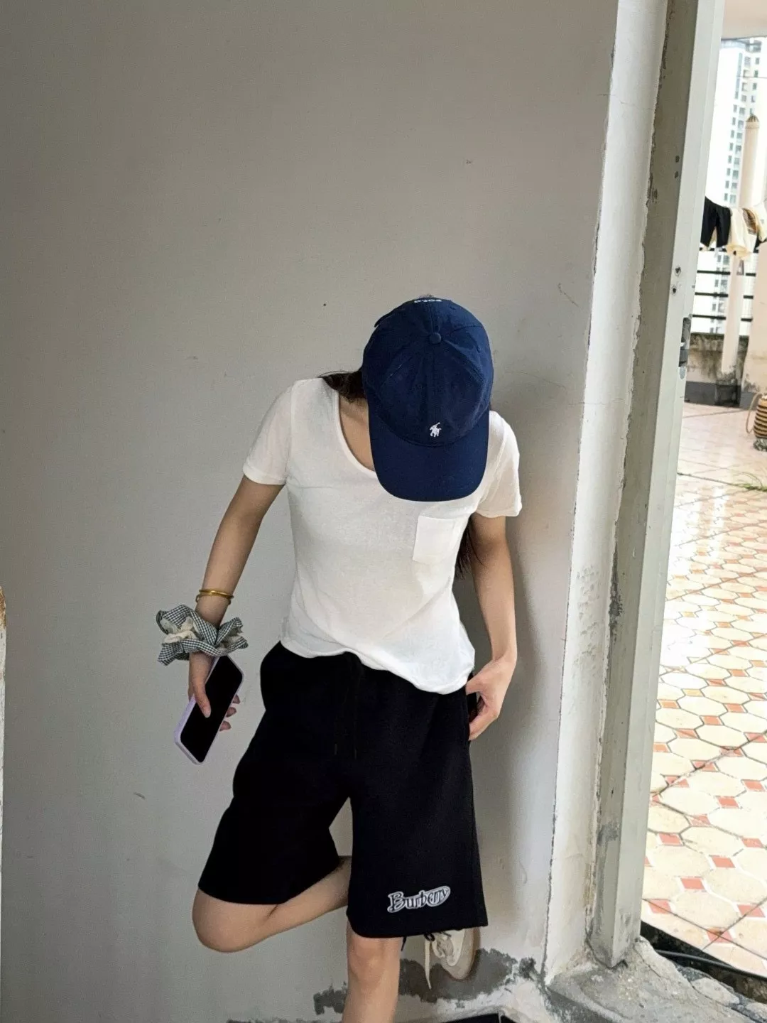 프라다 포켓 라벨 삼각 로고 리나일론 긴소매 셔츠 상세 이미지 24
