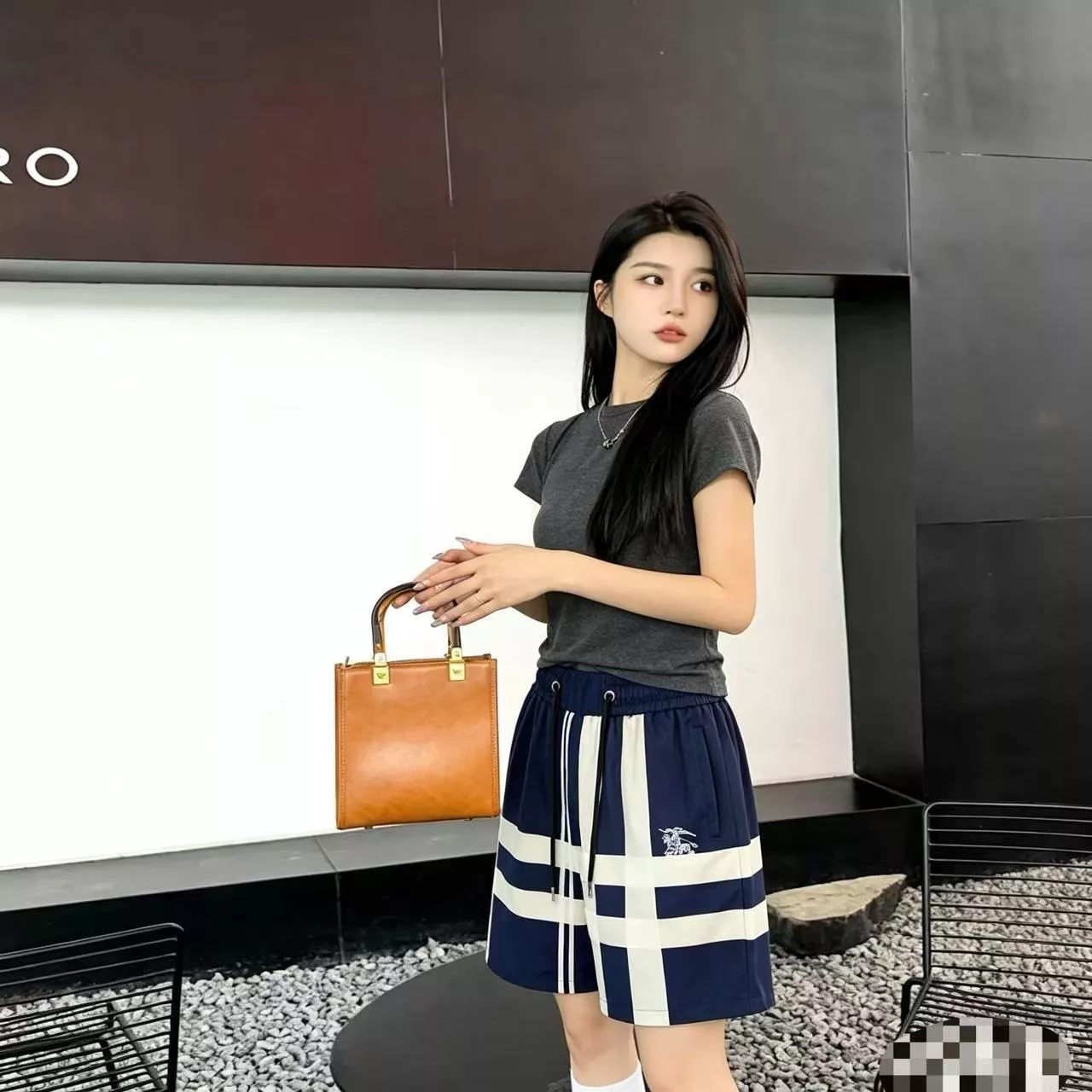 버버리 체크 전마 로고 스트링 하프 팬츠 상세 이미지 13