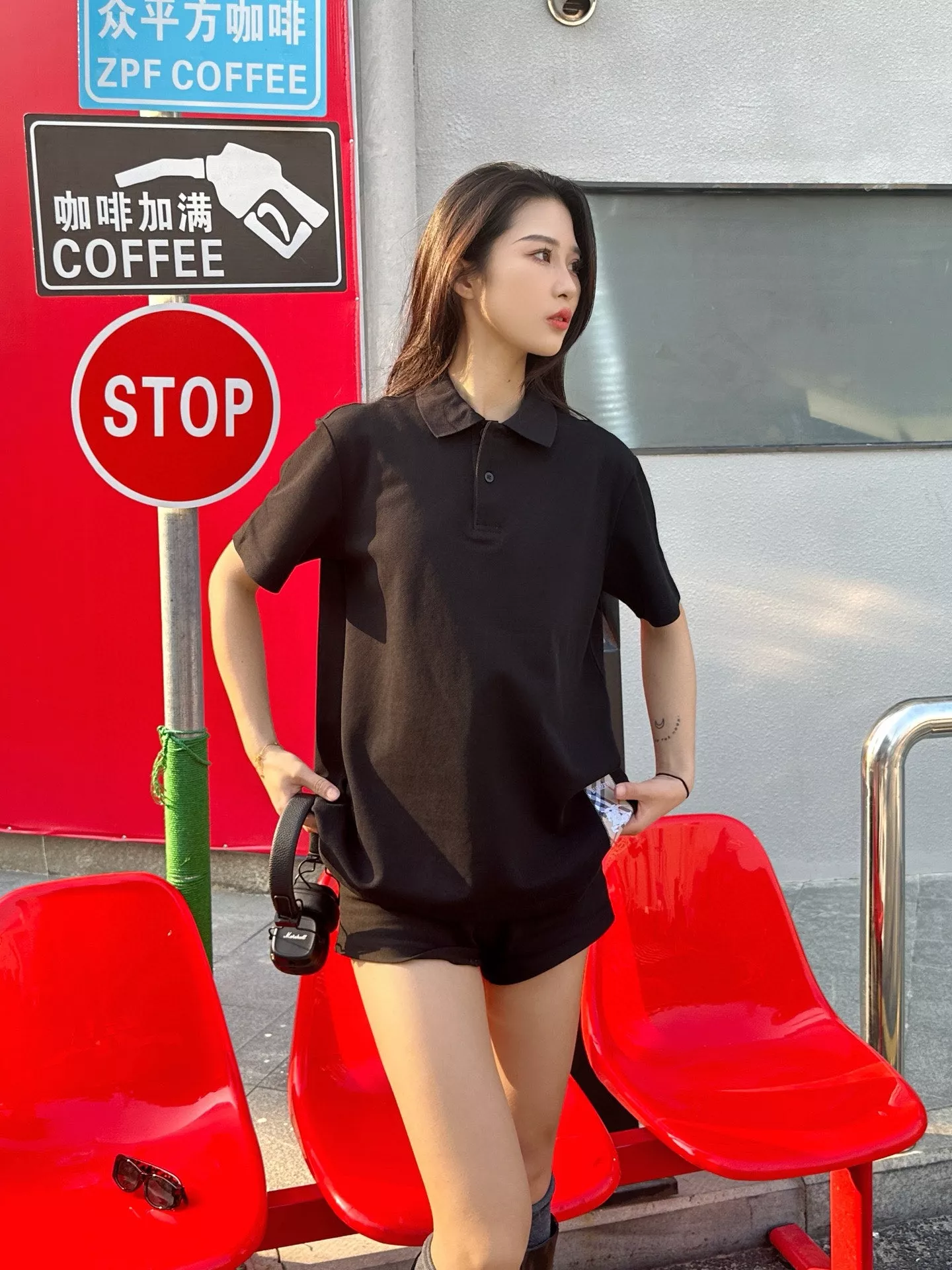 버버리 전마 패치 자수 반소매 폴로 티셔츠 상세 이미지 18