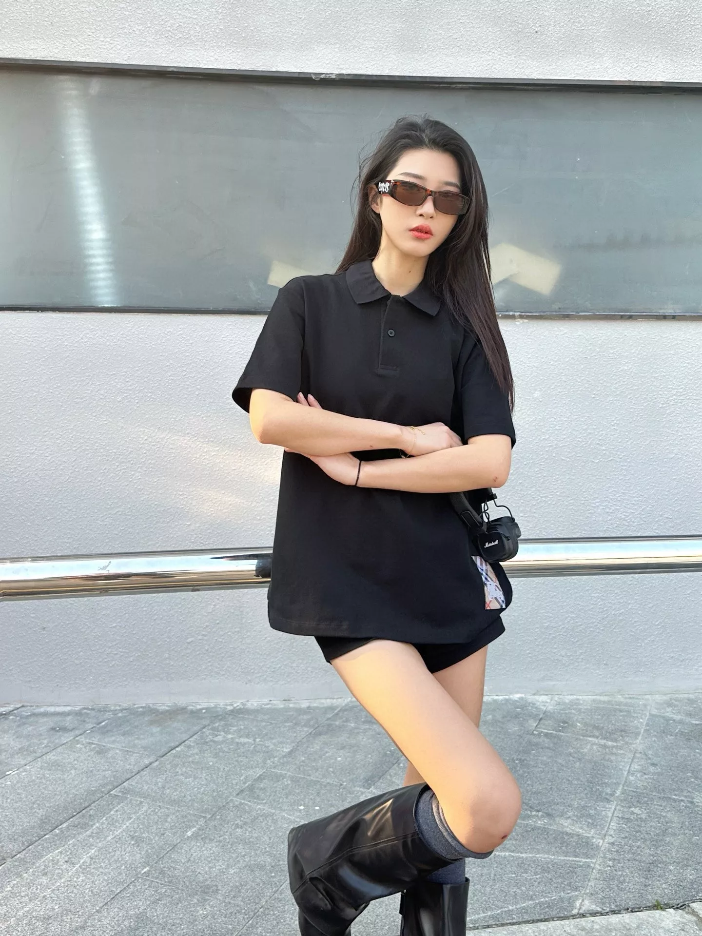 버버리 전마 패치 자수 반소매 폴로 티셔츠 상세 이미지 19