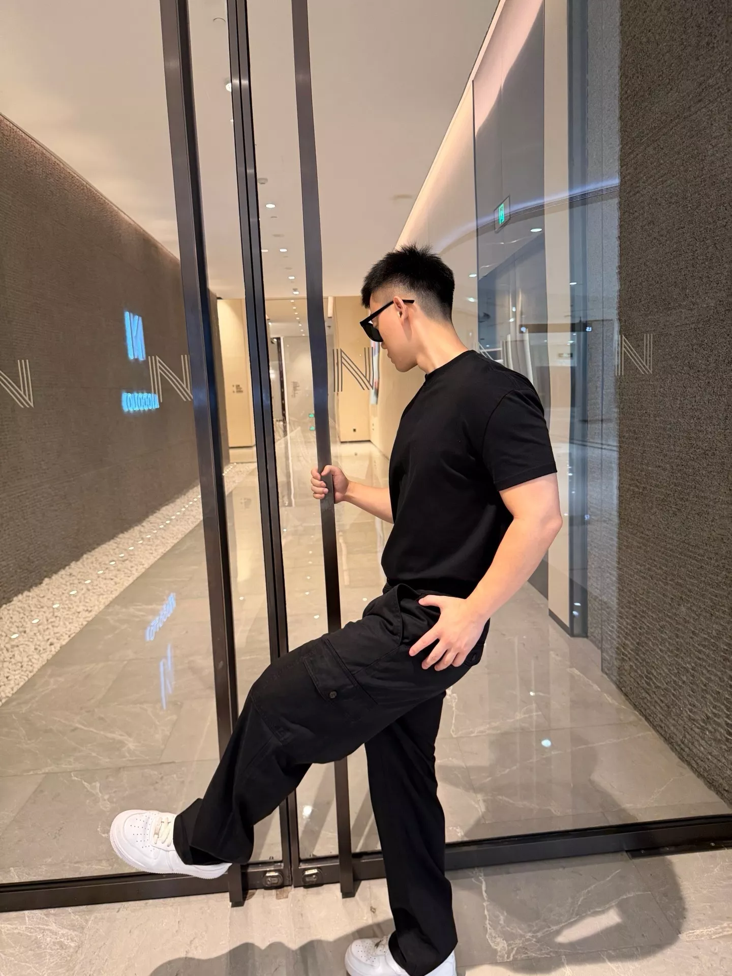 로로피아나 코튼 린넨 혼방 하이웨이스트 버뮤다 팬츠 상세 이미지 19