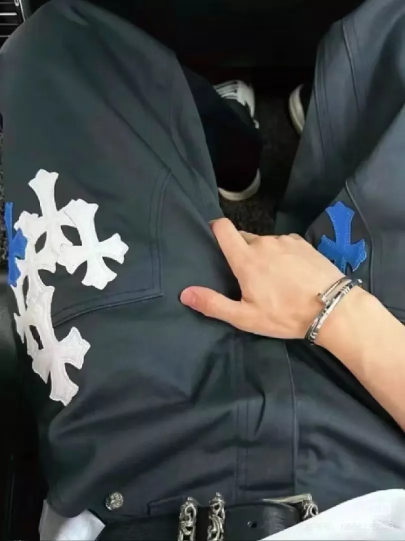 크롬하츠 크로스 패치 워싱 카펜터 데님 팬츠 상세 이미지 12