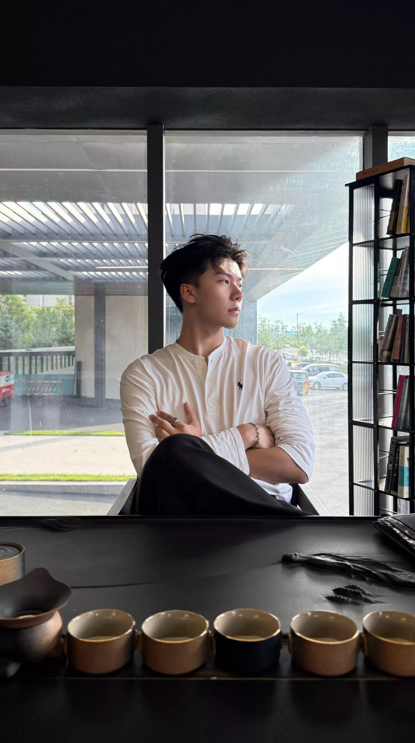 랄프로렌 자수 헨리넥 슬럽 긴소매 티셔츠 상세 이미지 20