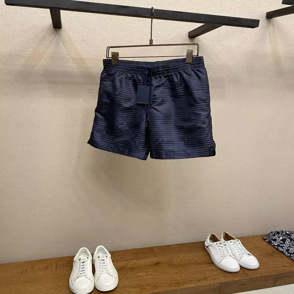 루이비통 다이내믹 모노그램 자카드 비치 하프 팬츠