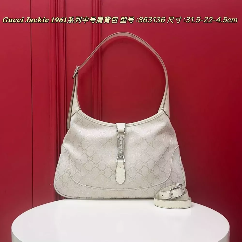 구찌 자키 1961 시리즈 중형 숄더백