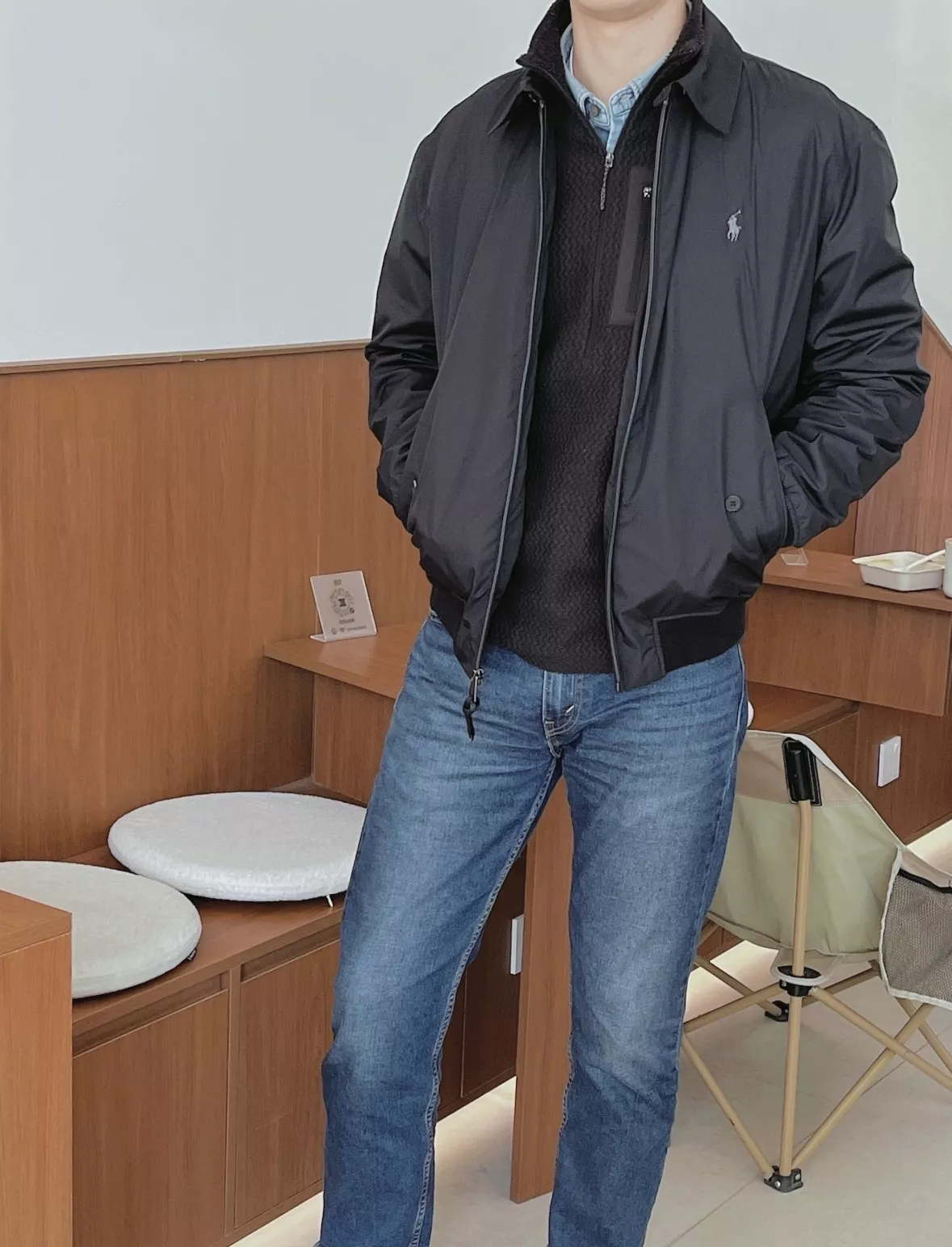 랄프로렌 해링턴 루즈핏 집업 재킷 상세 이미지 108
