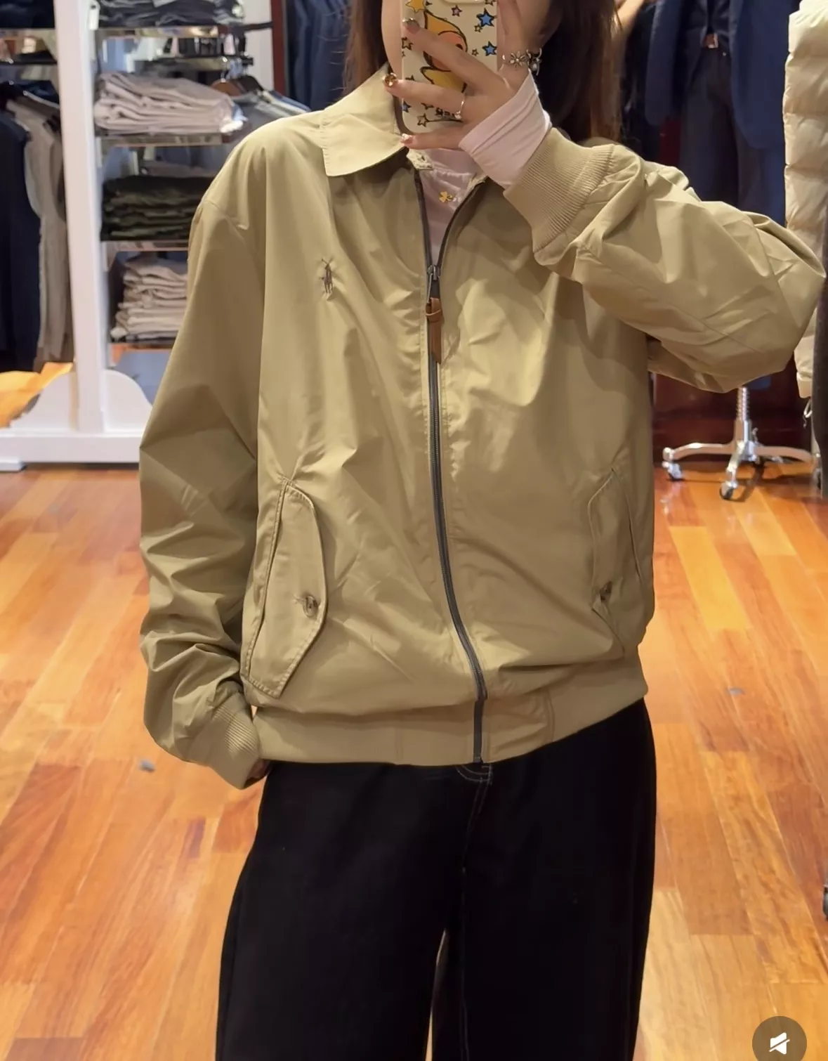 랄프로렌 해링턴 루즈핏 집업 재킷 상세 이미지 126