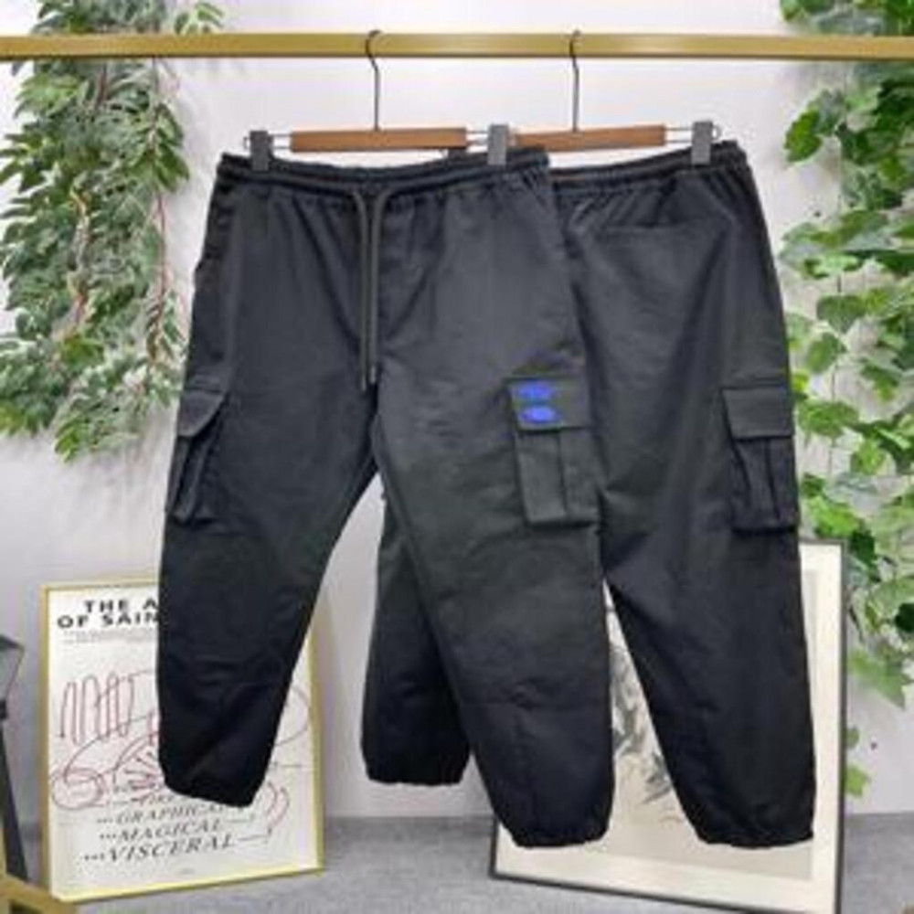 오프화이트 2025 FW 로고 자수 유틸리티 조거팬츠