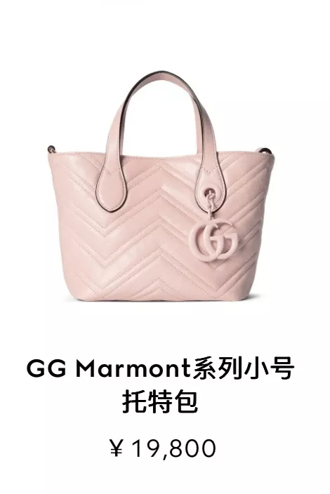 구찌 마몬트 스몰 더블 G 참 토트백 상세 이미지 36