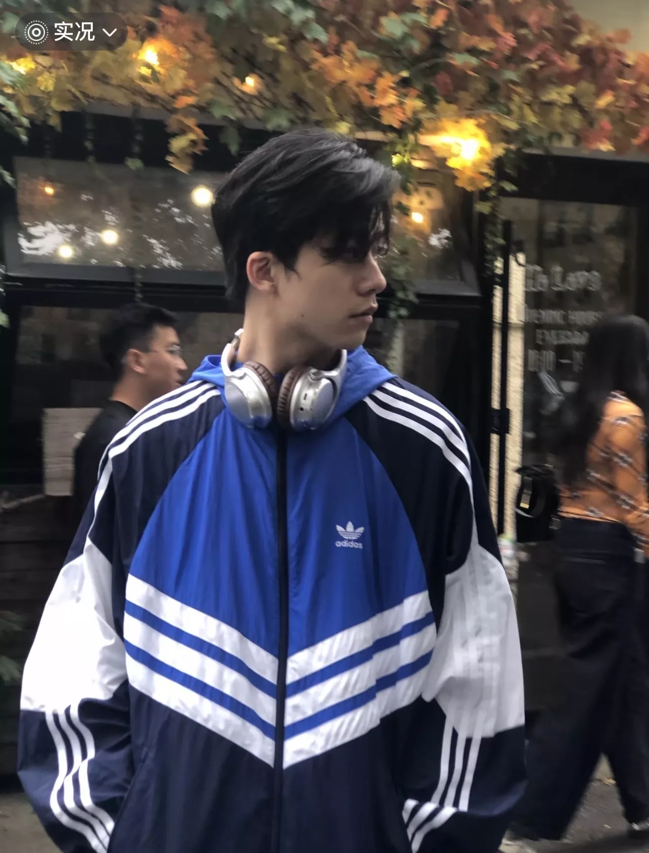 아디다스 복고 배색 패널 후드 윈드 재킷 상세 이미지 46