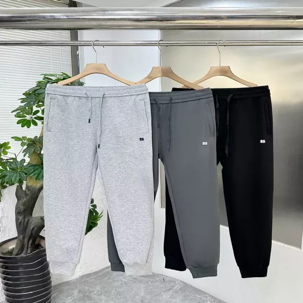 코오롱스포츠 실리콘 로고 조거 팬츠