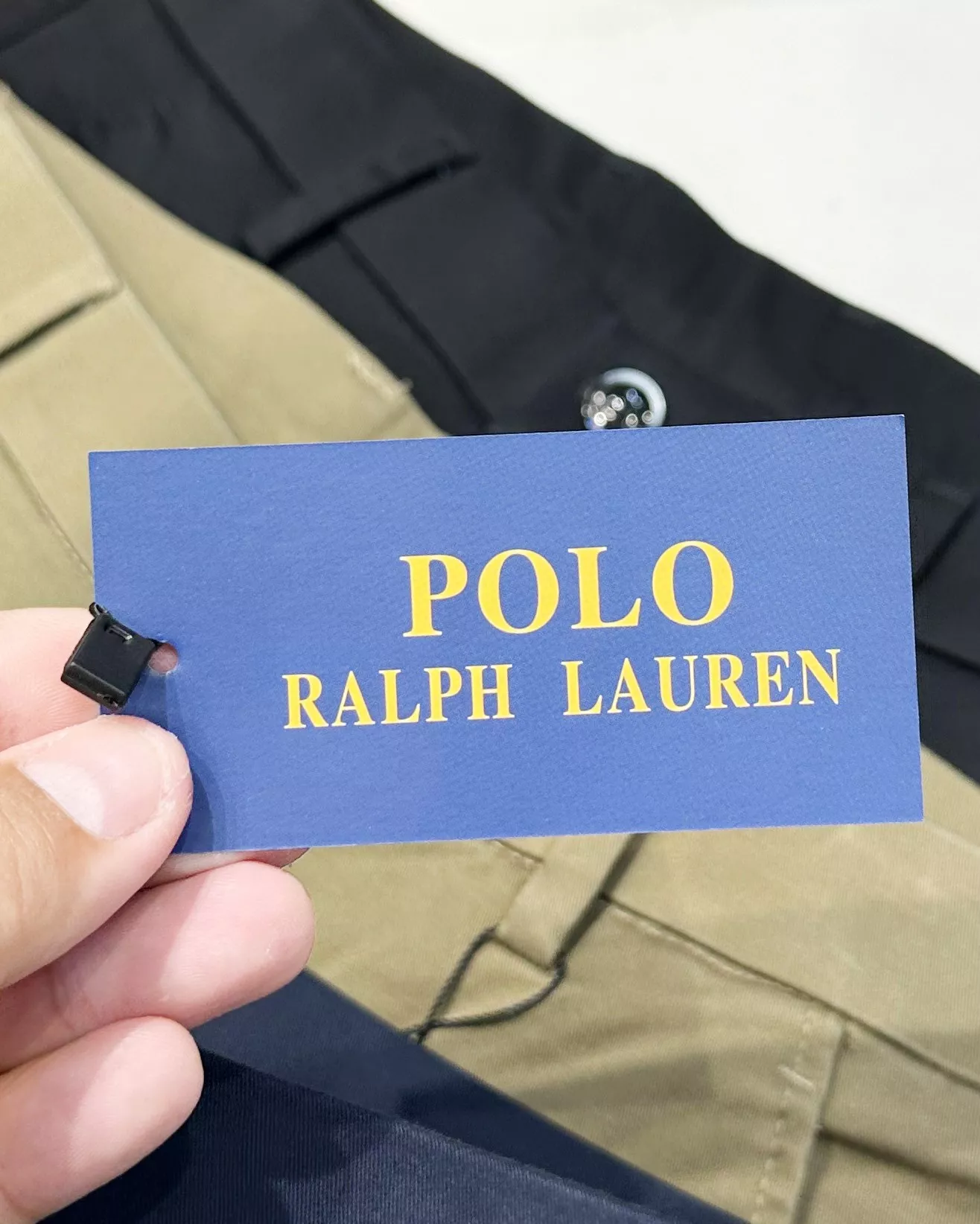 랄프로렌 로고 포인트 비즈니스 캐주얼 슬랙스 팬츠 상세 이미지 14