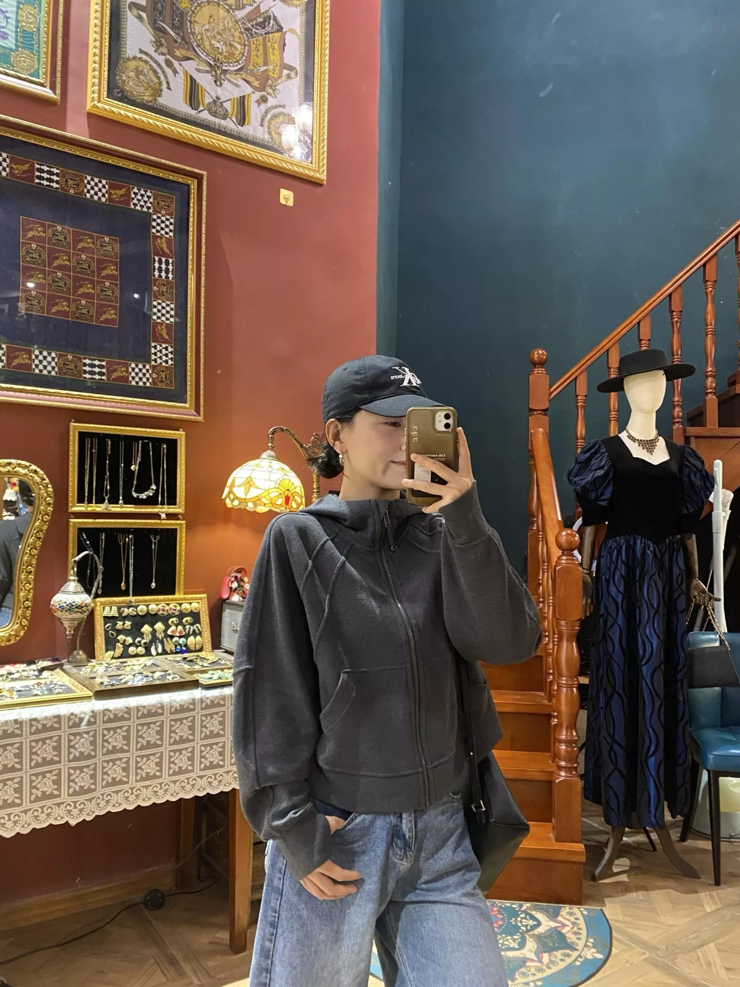 룰루레몬 와플 텍스처 풀집업 크롭 후드 재킷 상세 이미지 100